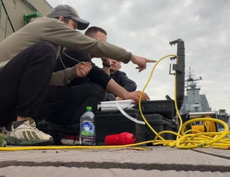 Развертывание комплекса на причале